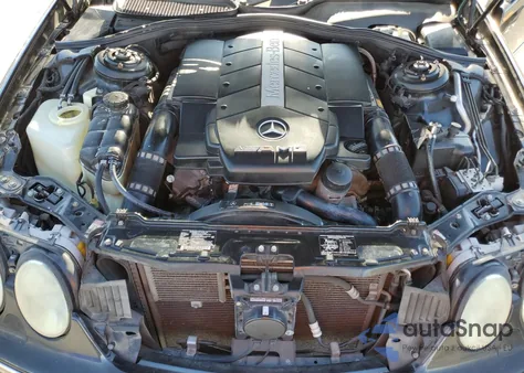 2003 Mercedes-Benz Cl 500 из США, поврежденный, VIN WDBPJ75JX3A035681